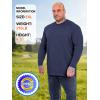 image:imageZITY 3 Pack Long Sleeve Shirts for Men UPF 50 Sun Protection Crew Neck TShirt Rash Guard for Hiking Running Swimming3packdark BlueWhiteLight Sky Blue
