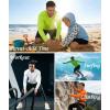 image:imageZITY 3 Pack Long Sleeve Shirts for Men UPF 50 Sun Protection Crew Neck TShirt Rash Guard for Hiking Running Swimming3packdark BlueWhiteLight Sky Blue