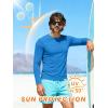 image:imageZITY 3 Pack Long Sleeve Shirts for Men UPF 50 Sun Protection Crew Neck TShirt Rash Guard for Hiking Running Swimming3packroyal BlueLight Sky BlueLight Gray