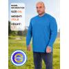 image:imageZITY 3 Pack Long Sleeve Shirts for Men UPF 50 Sun Protection Crew Neck TShirt Rash Guard for Hiking Running Swimming3packroyal BlueLight Sky BlueLight Gray