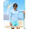 image:imageZITY 7 Pack Long Sleeve Shirts for Mens UPF 50 Sun Protection TShirt Active Crew Neck Tee Workout Tops Bulk7packwineredLightblueRoyalblueDarkblueLightgrayDarkgrayBlack