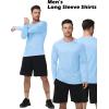 image:imageZITY 7 Pack Long Sleeve Shirts for Mens UPF 50 Sun Protection TShirt Active Crew Neck Tee Workout Tops Bulk7packwineredLightblueRoyalblueDarkblueLightgrayDarkgrayBlack