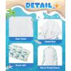 image:imageZITY Boys Rash Guard Hooded Fishing Shirt Kids UPF 50 Long Sleeve Sun Hoodie Youth UV Protection Beach Swim ShirtsBright White