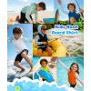image:imageZITY Boys Rash Guard Hooded Fishing Shirt Kids UPF 50 Long Sleeve Sun Hoodie Youth UV Protection Beach Swim ShirtsMint Green