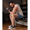 image:imageZITY Mens Athletic Gym Shorts 7 inch Inseam Quick Dry Lightweight Breathable Running Workout Shorts with 3 Zipper PocketsGrey Blue