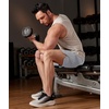 image:imageZITY Mens Athletic Gym Shorts 7 inch Inseam Quick Dry Lightweight Breathable Running Workout Shorts with 3 Zipper PocketsLight Grey